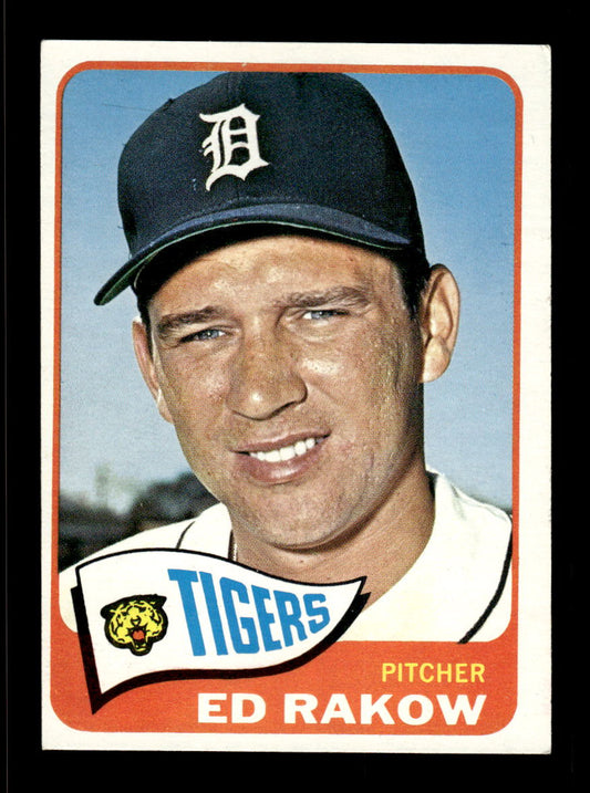 1965 Topps #454 Ed Rakow Detroit Tigers EXMT CS26015692