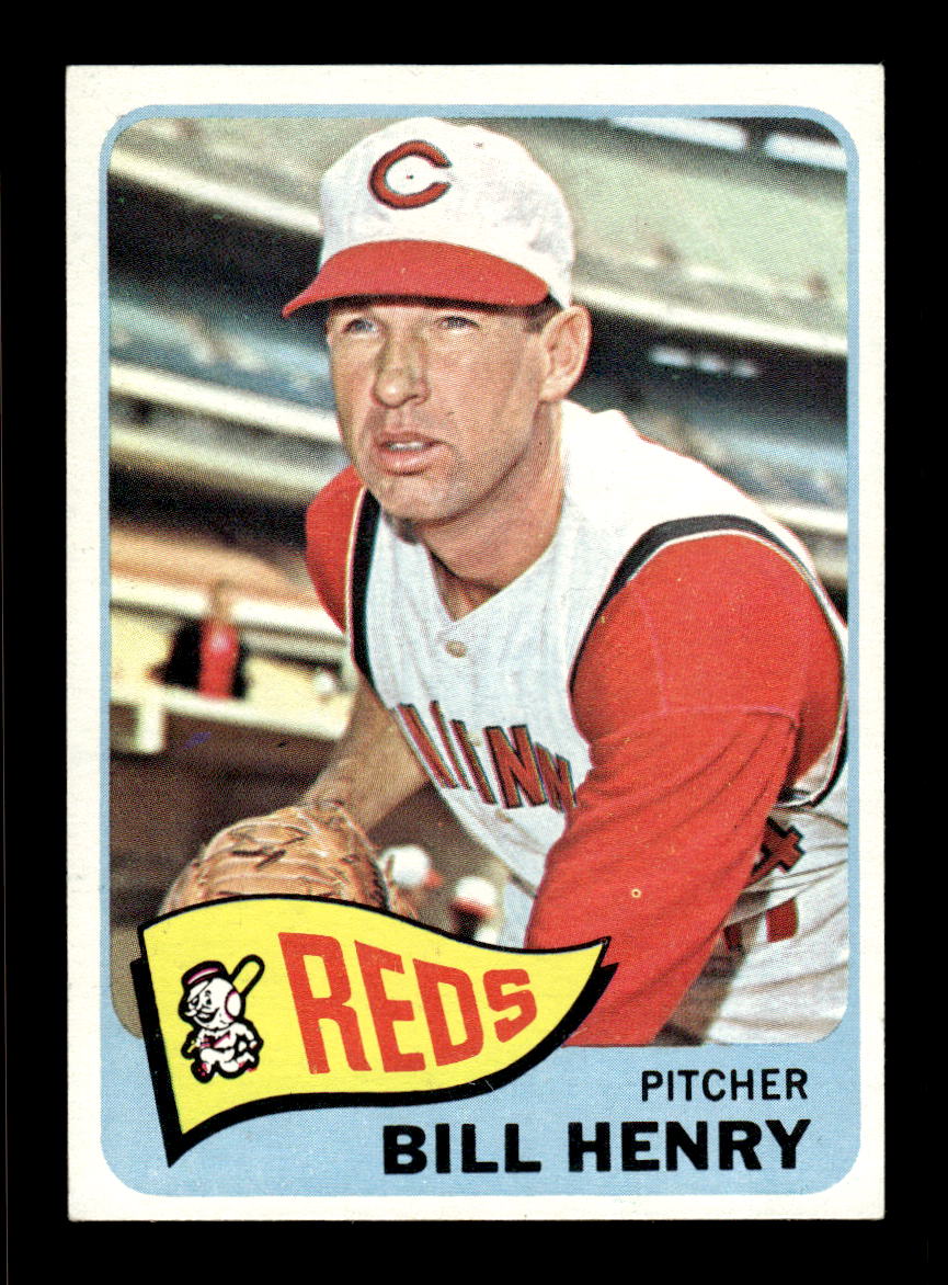 1965 Topps #456 Bill Henry Cincinnati Reds EXMT CS26015694
