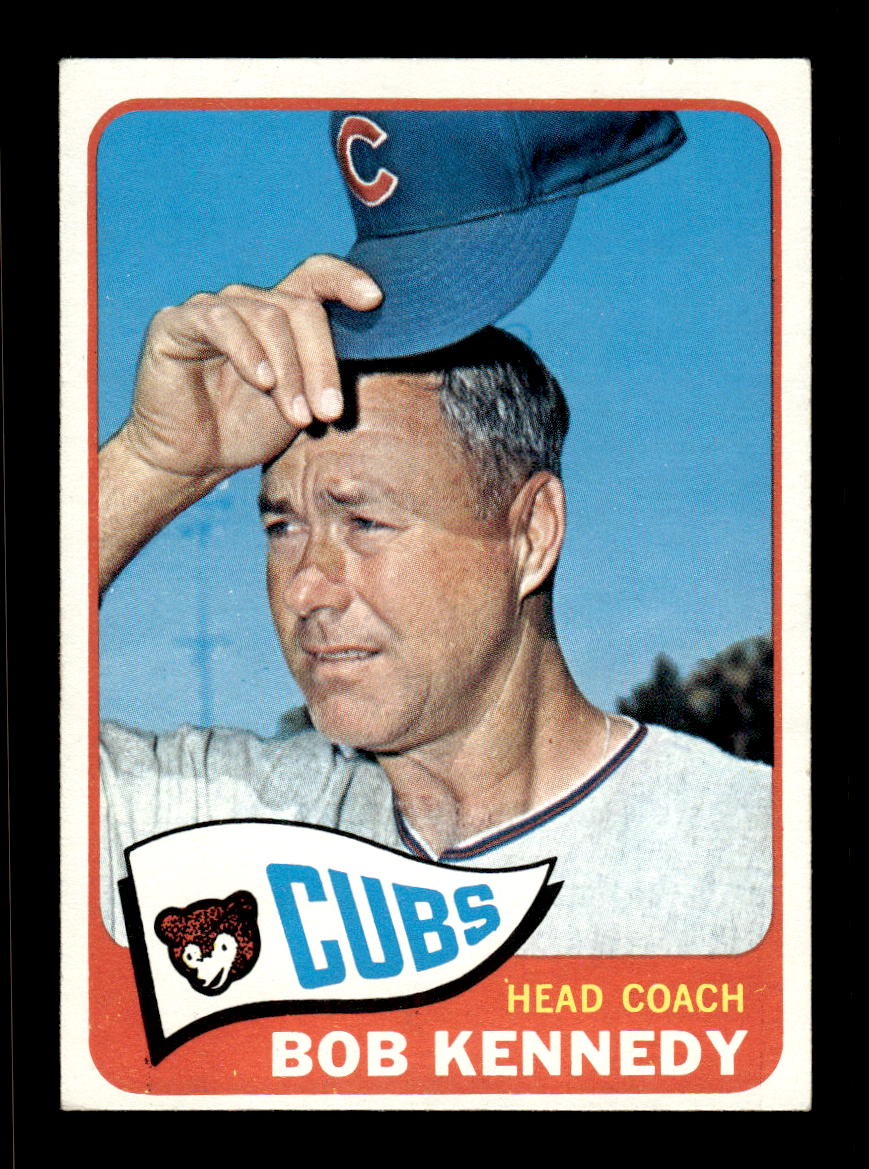 1965 Topps #457 Bob Kennedy Chicago Cubs EXMT CS26015695