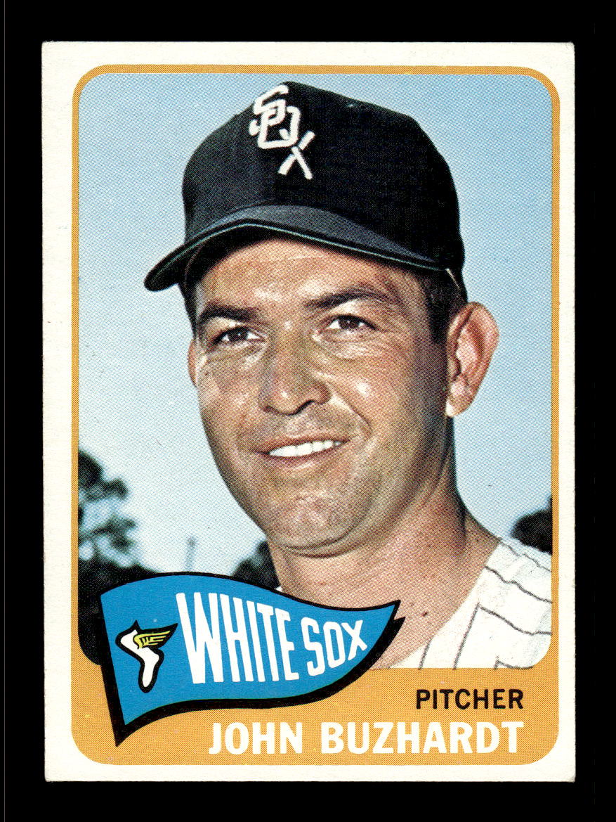 1965 Topps #458 John Buzhardt Chicago White Sox EXMT CS26015696