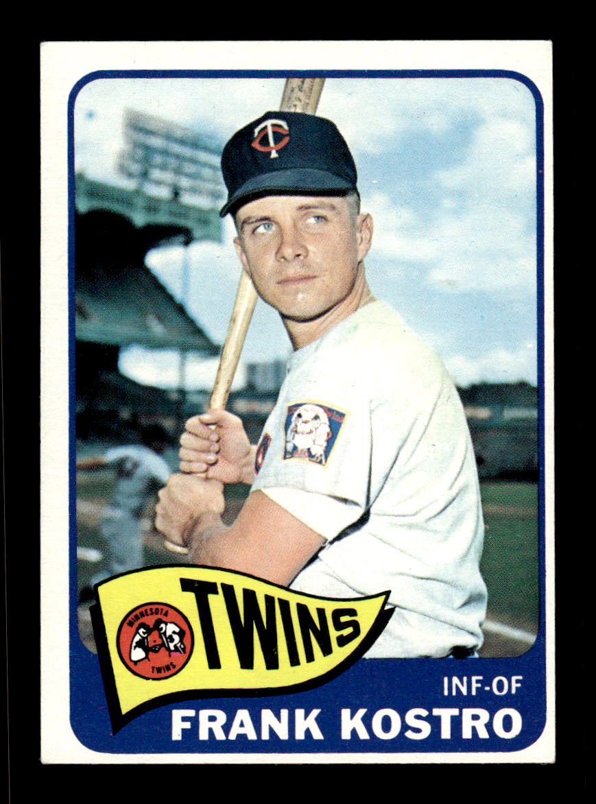 1965 Topps #459 Frank Kostro Minnesota Twins EXMT CS26015697