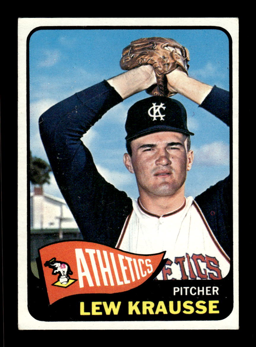 1965 Topps #462 Lew Krausse Kansas City Athletics EXMT CS26015698