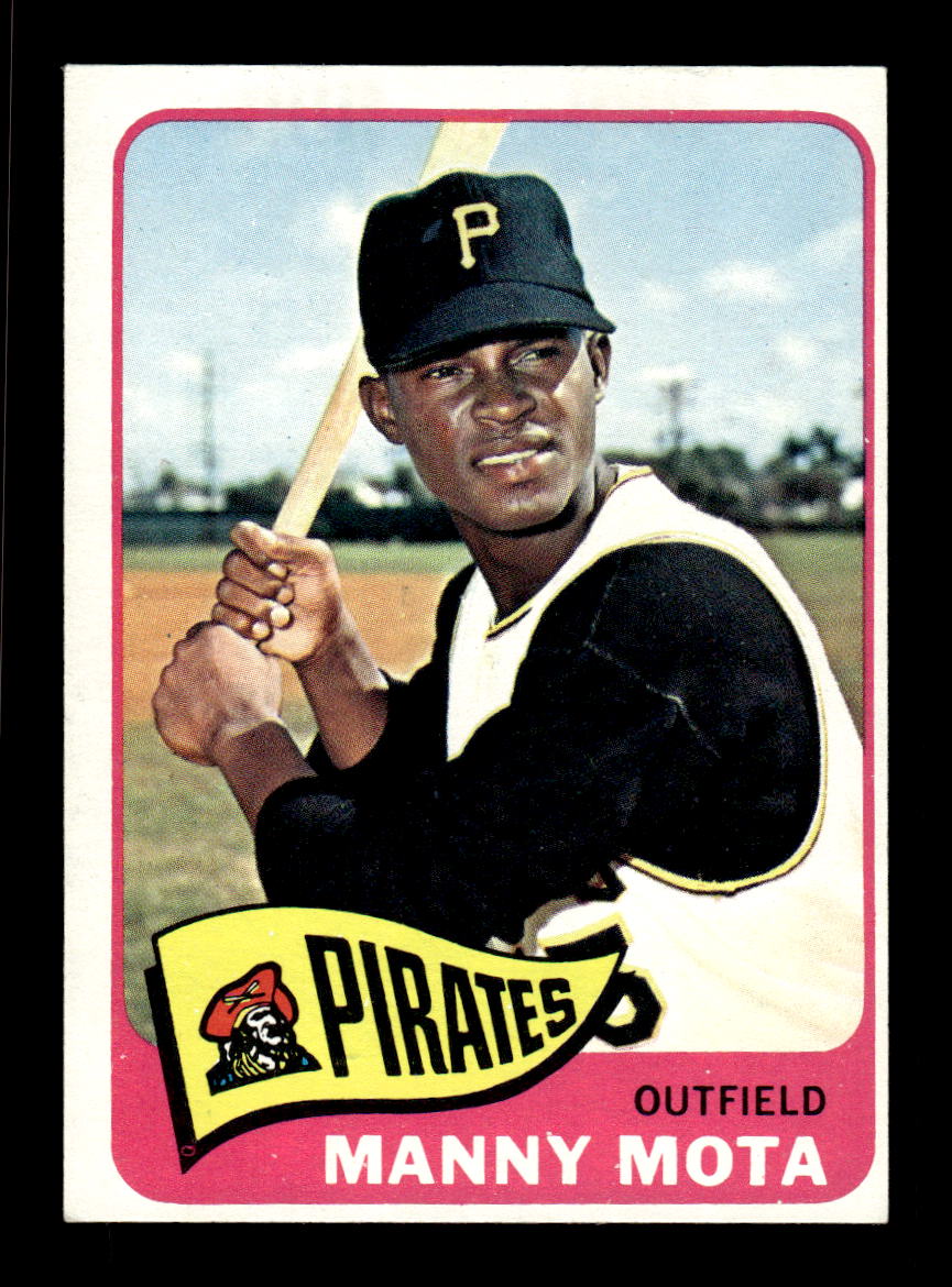 1965 Topps #463 Manny Mota Pittsburgh Pirates EXMT CS26015699