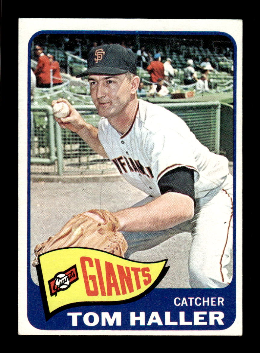 1965 Topps #465 Tom Haller San Francisco Giants EXMT CS26015701