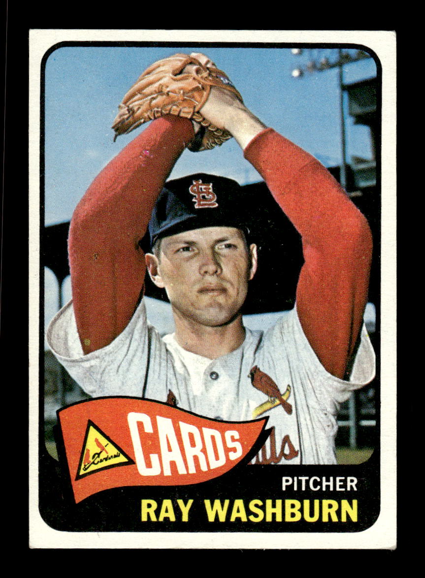 1965 Topps #467 Ray Washburn St. Louis Cardinals EXMT CS26015703