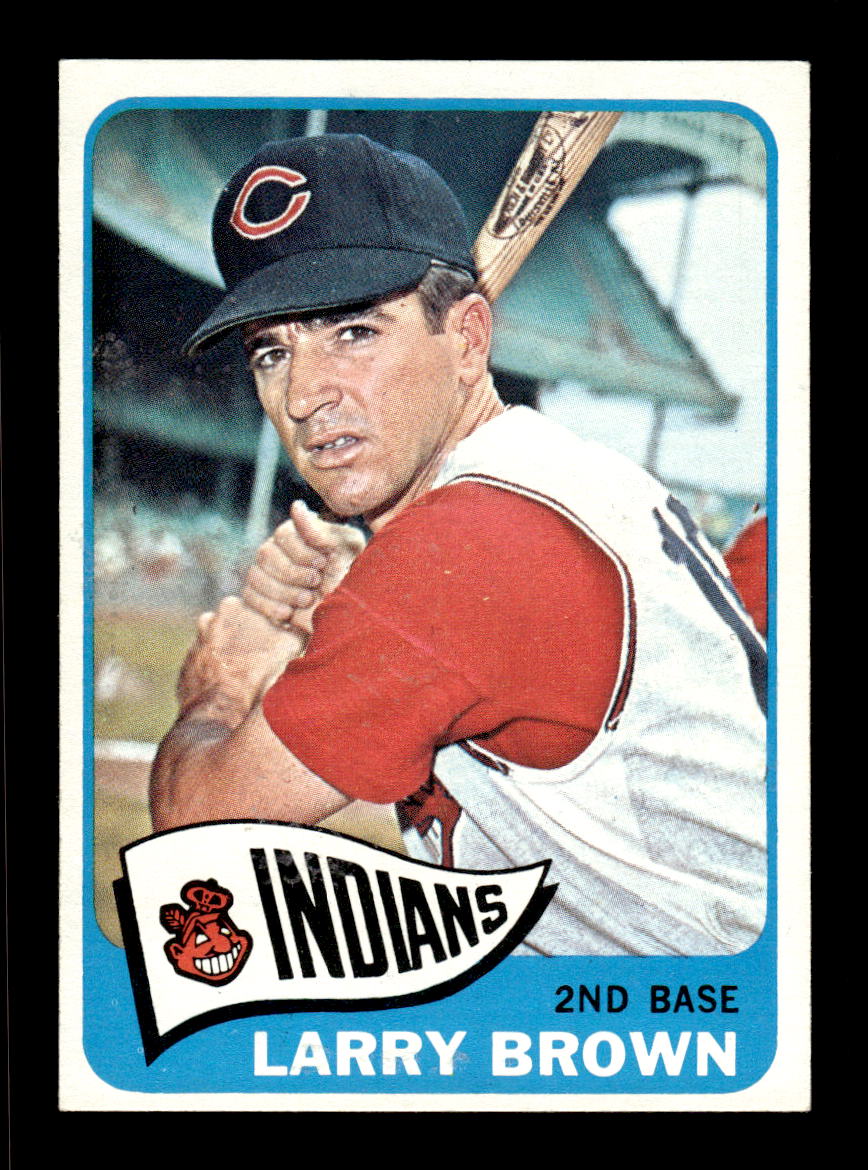 1965 Topps #468 Larry Brown Cleveland Indians EXMT CS26015704