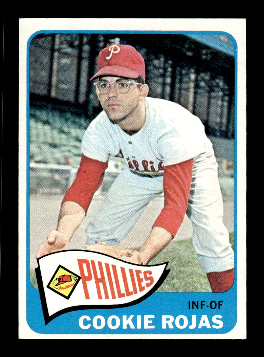 1965 Topps #474 Cookie Rojas Philadelphia Phillies EXMT CS26015710