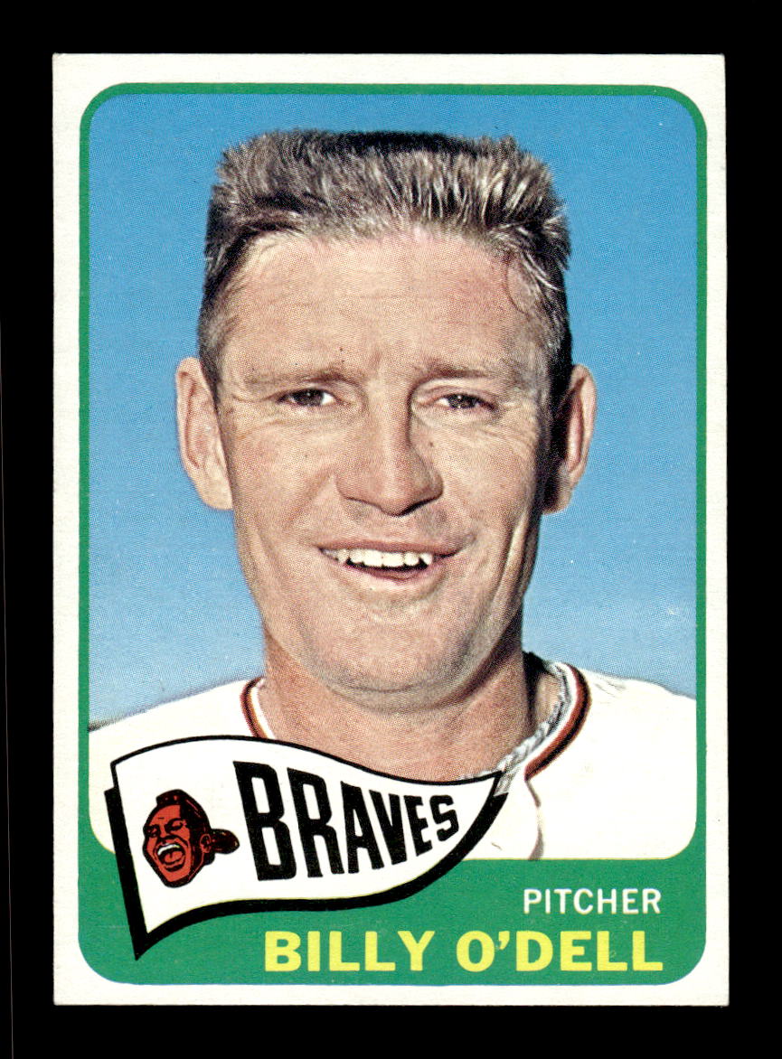 1965 Topps #476 Billy O'Dell Milwaukee Braves EXMT CS26015711