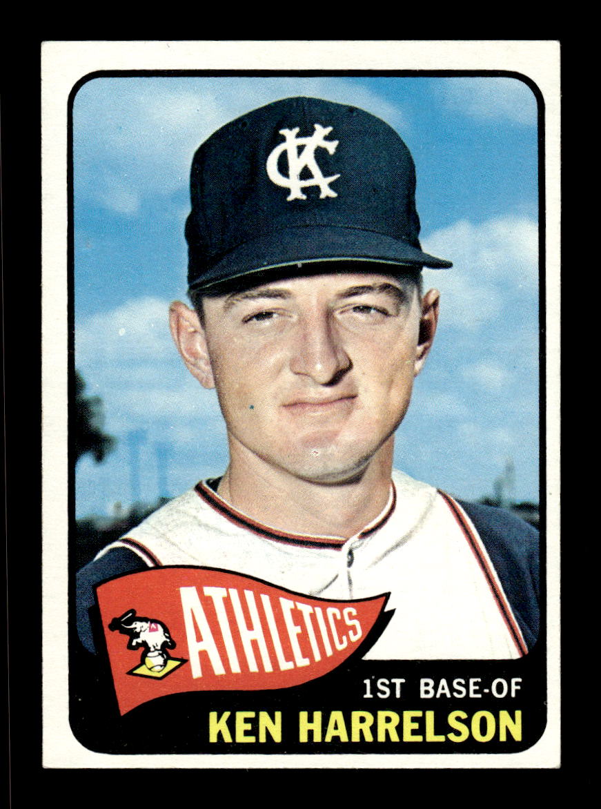 1965 Topps #479 Ken Harrelson Kansas City Athletics EXMT CS26015713