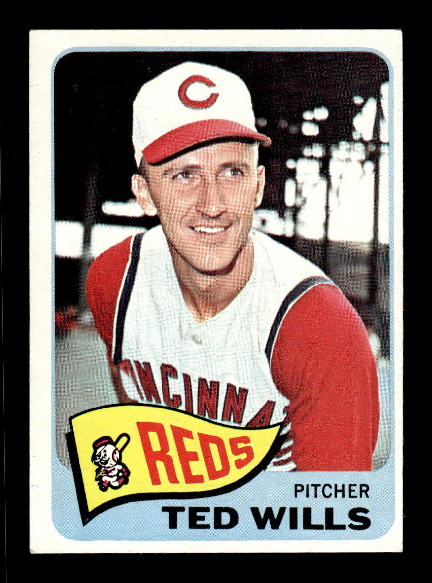 1965 Topps #488 Ted Wills Cincinnati Reds EXMT CS26015722
