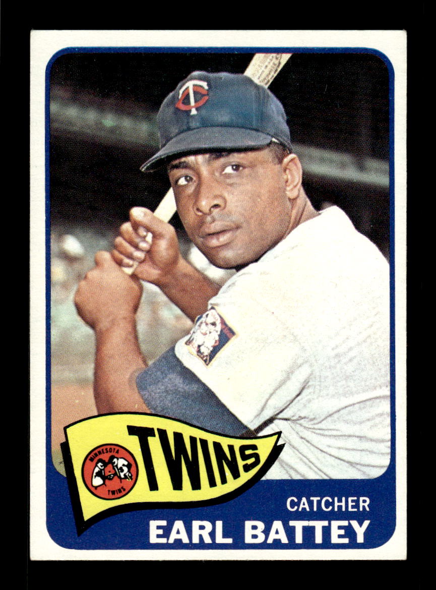 1965 Topps #490 Earl Battey Minnesota Twins EXMT CS26015724