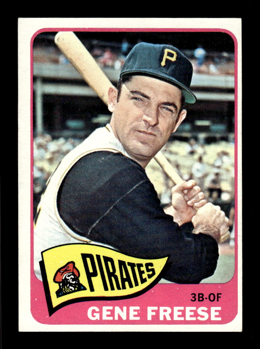 1965 Topps #492 Gene Freese Pittsburgh Pirates EXMT CS26015726