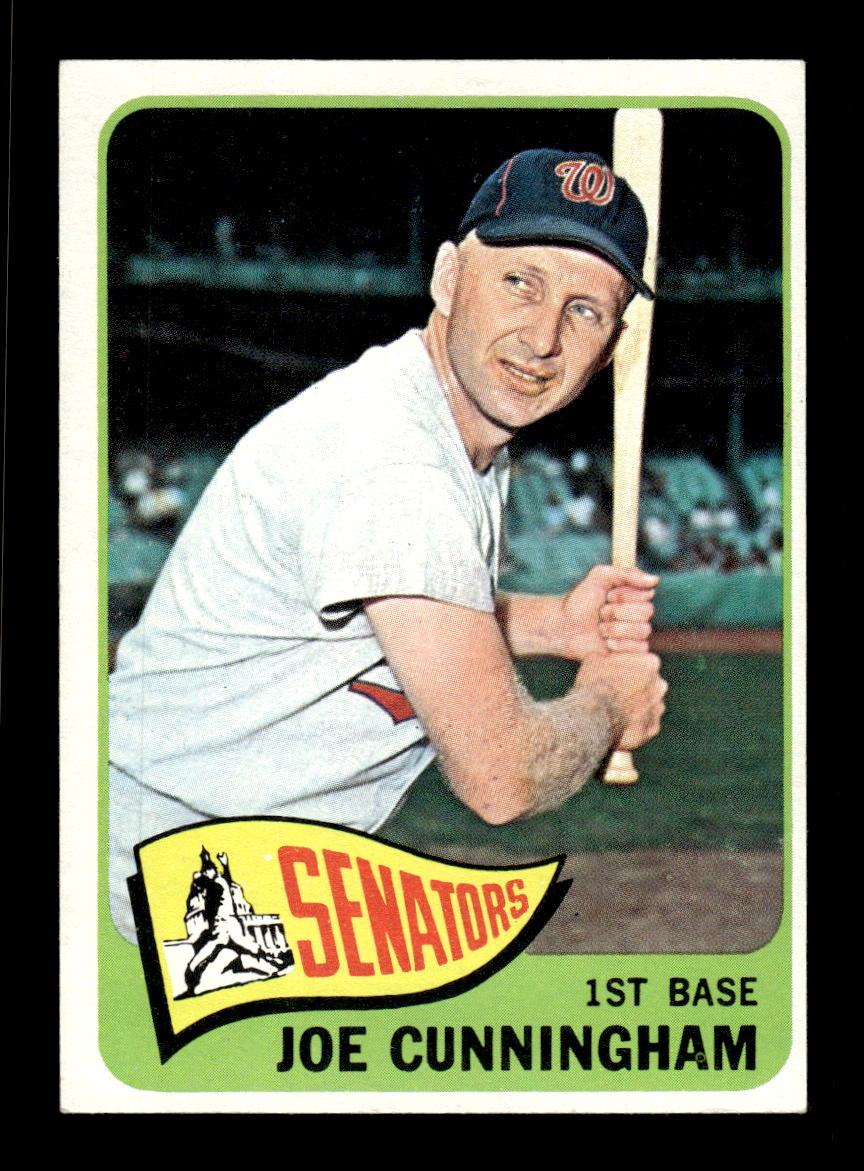 1965 Topps #496 Joe Cunningham Washington Senators EXMT CS26015730
