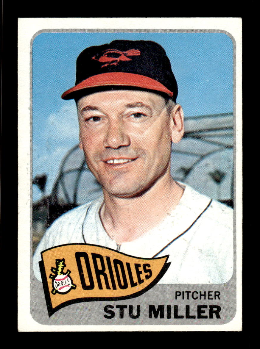 1965 Topps #499 Stu Miller Baltimore Orioles EXMT CS26015733