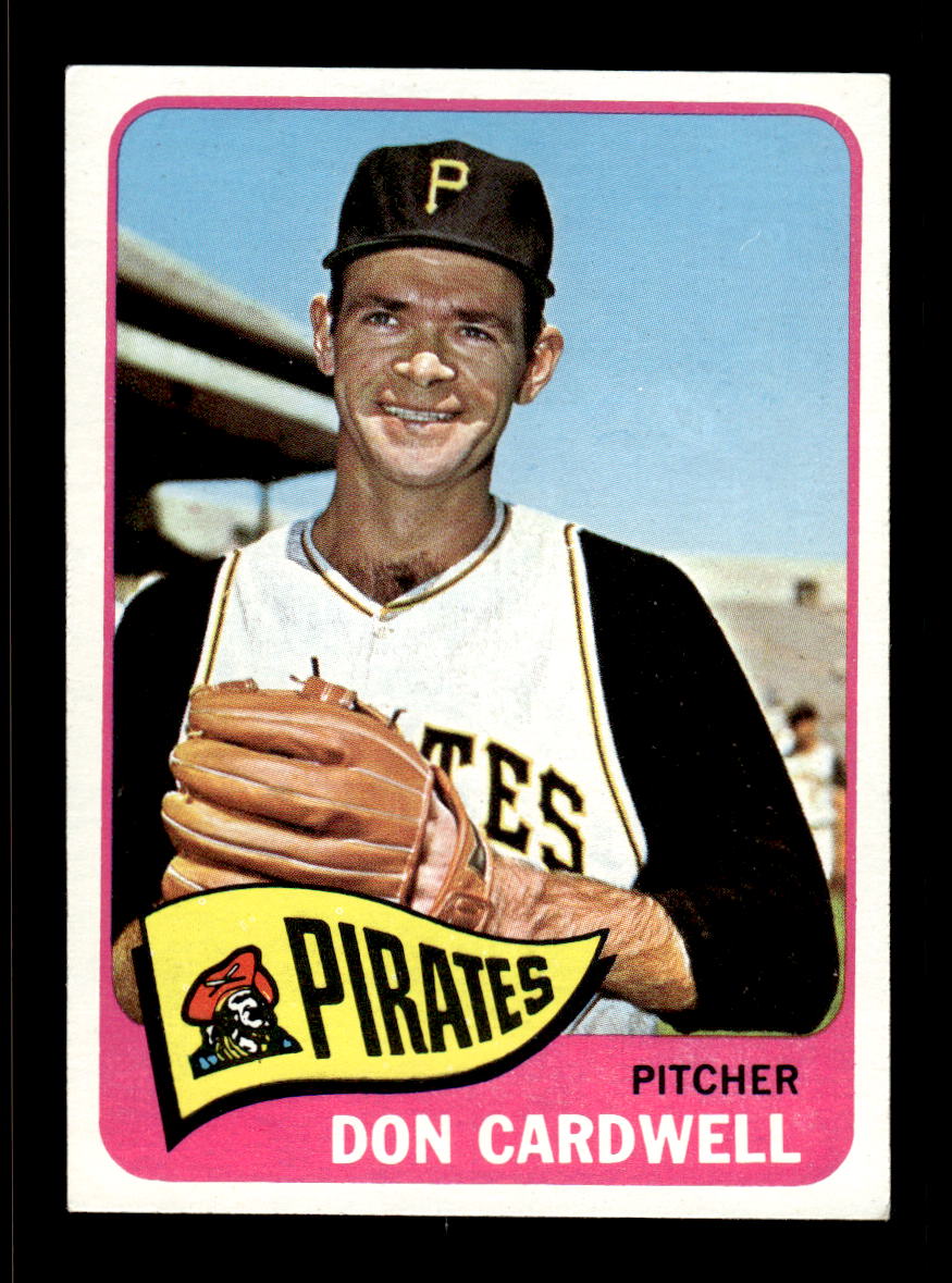 1965 Topps #502 Don Cardwell Pittsburgh Pirates EXMT CS26015736