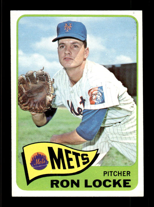 1965 Topps #511 Ron Locke New York Mets EXMT CS26015744