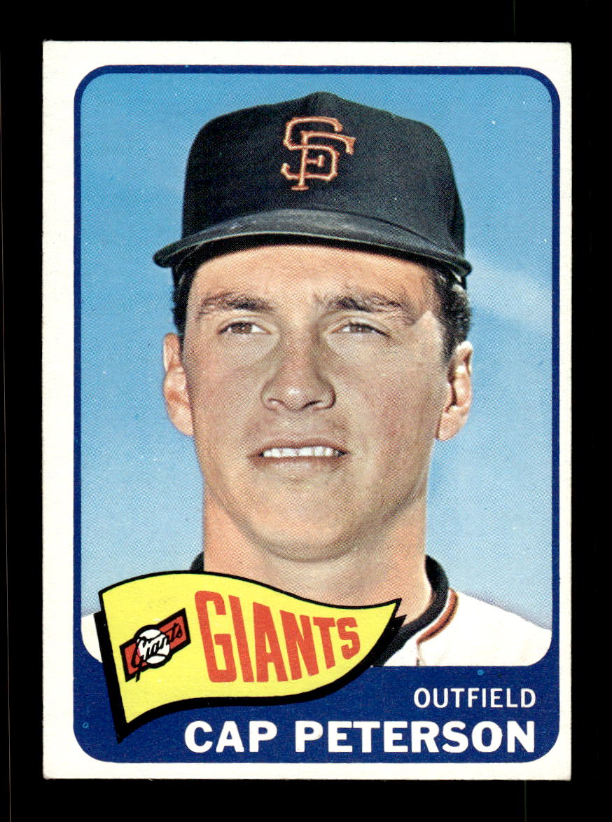 1965 Topps #512 Cap Peterson San Francisco Giants EXMT CS26015745