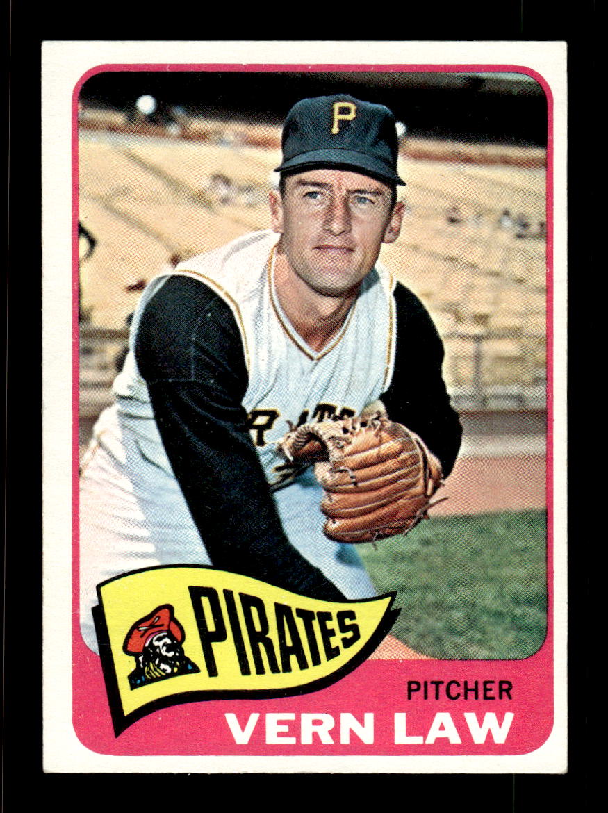 1965 Topps #515 Vern Law Pittsburgh Pirates EXMT CS26015747