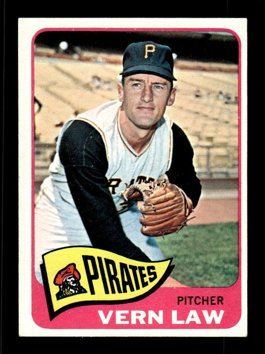 1965 Topps #515 Vern Law Pittsburgh Pirates EXMT CS26015747
