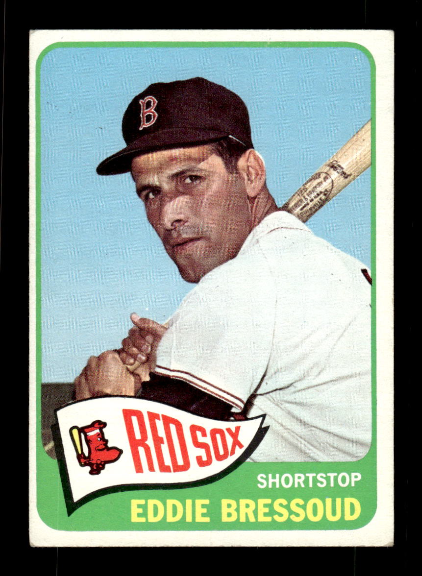 1965 Topps #525 Eddie Bressoud Boston Red Sox EXMT CS26015757