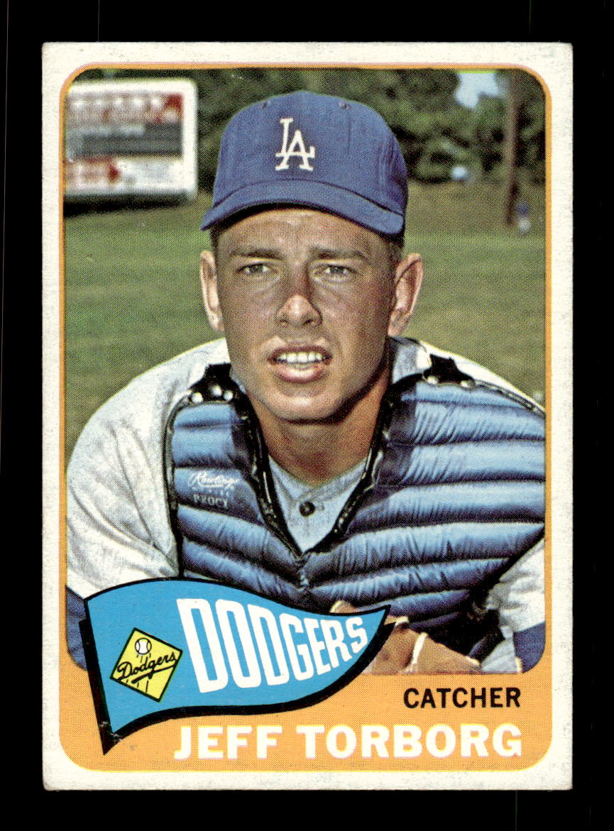1965 Topps #527 Jeff Torborg Los Angeles Dodgers EXMT CS26015758