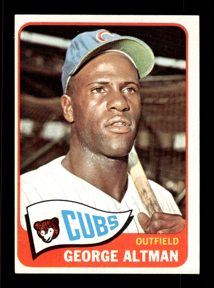 1965 Topps #528 George Altman Chicago Cubs EXMT CS26015759