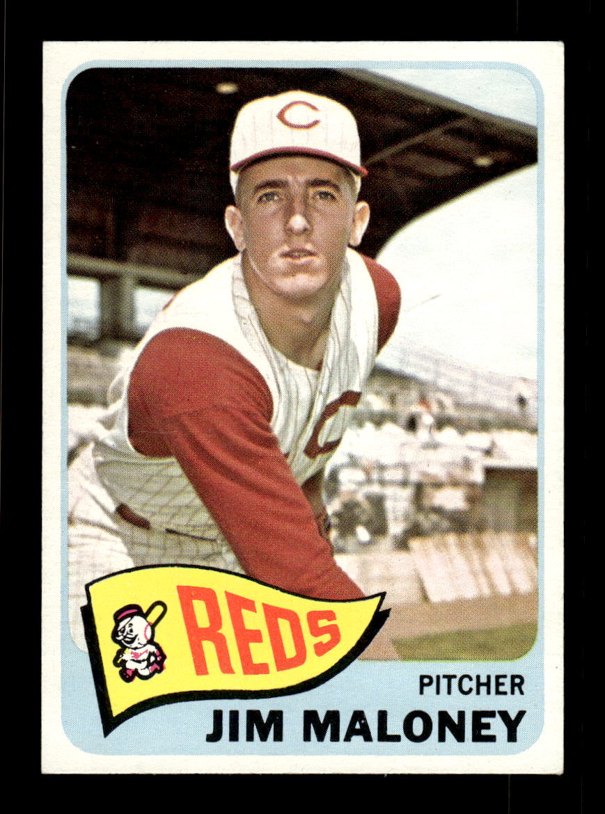 1965 Topps #530 Jim Maloney Cincinnati Reds EXMT CS26015761