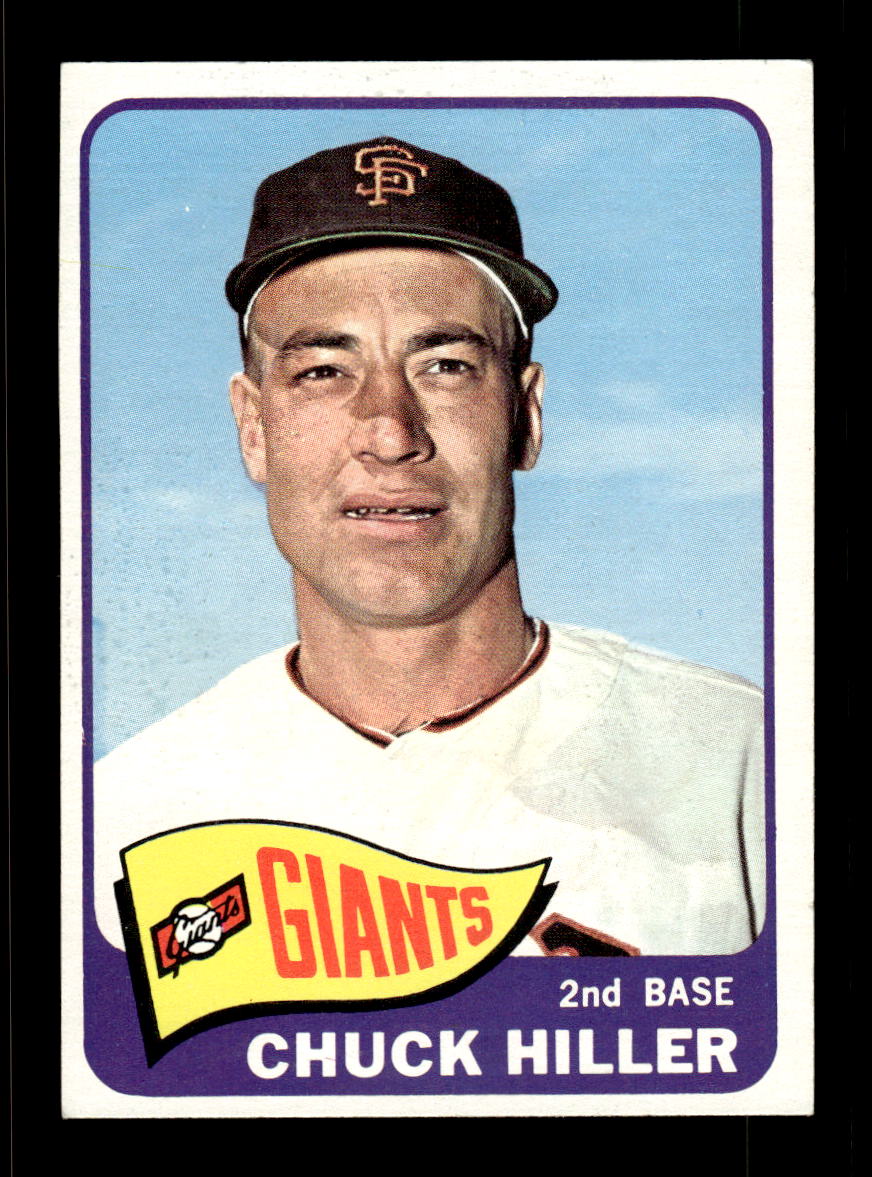 1965 Topps #531 Chuck Hiller San Francisco Giants EXMT CS26015762