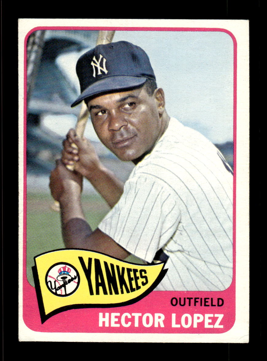 1965 Topps #532 Hector Lopez New York Yankees EXMT CS26015763
