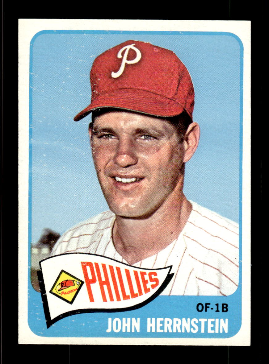 1965 Topps #534 John Herrnstein Philadelphia Phillies EXMT CS26015764