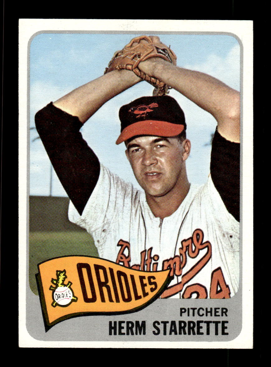 1965 Topps #539 Herm Starrette Baltimore Orioles EXMT CS26015769