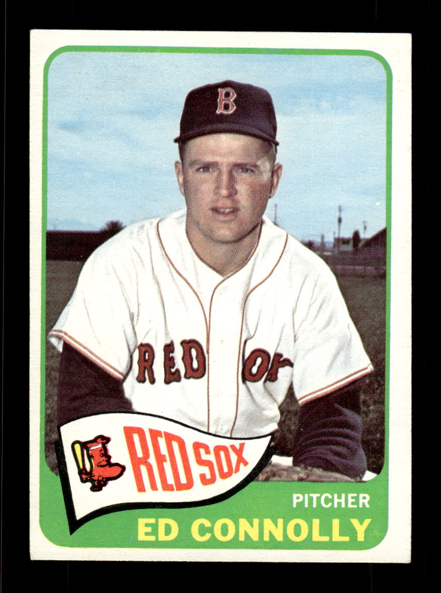 1965 Topps #543 Ed Connolly Boston Red Sox EXMT CS26015772