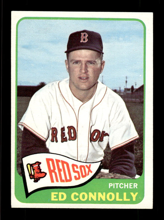 1965 Topps #543 Ed Connolly Boston Red Sox EXMT CS26015772