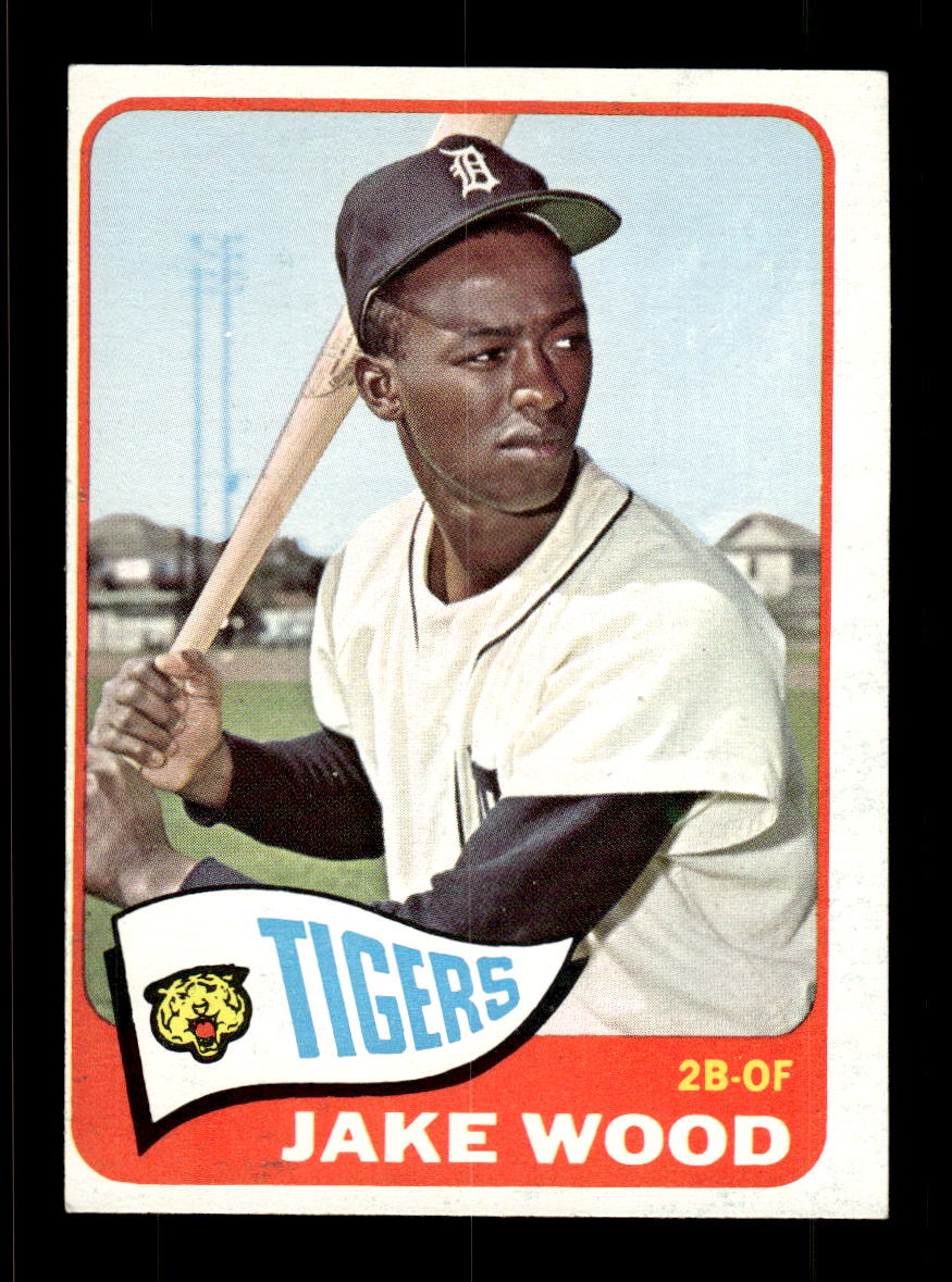 1965 Topps #547 Jake Wood Detroit Tigers EXMT CS26015776
