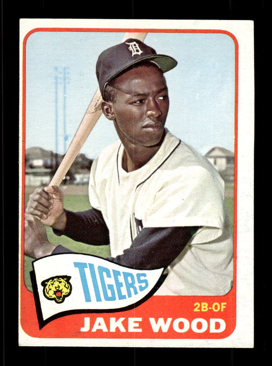 1965 Topps #547 Jake Wood Detroit Tigers EXMT CS26015776