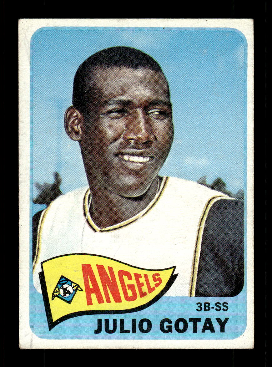 1965 Topps #552 Julio Gotay Los Angeles Angels F/G CS26015780