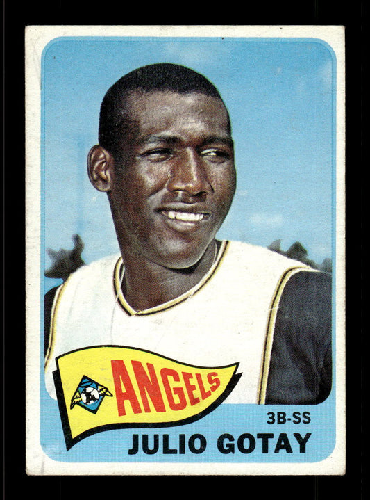 1965 Topps #552 Julio Gotay Los Angeles Angels F/G CS26015780