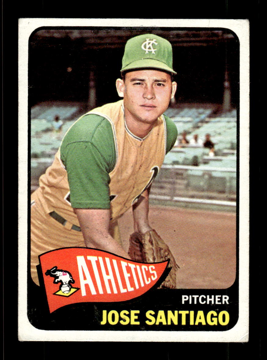1965 Topps #557 Jose Santiago Kansas City Athletics EXMT CS26015785
