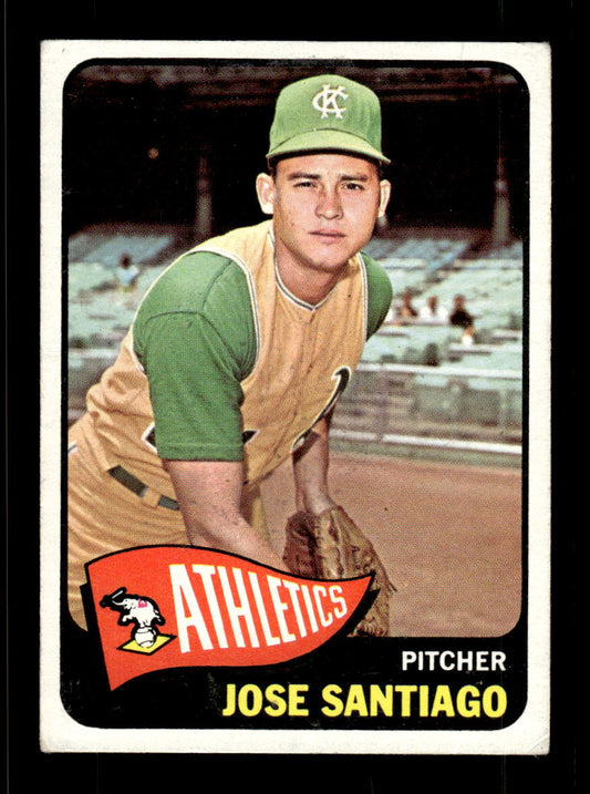 1965 Topps #557 Jose Santiago Kansas City Athletics EXMT CS26015785
