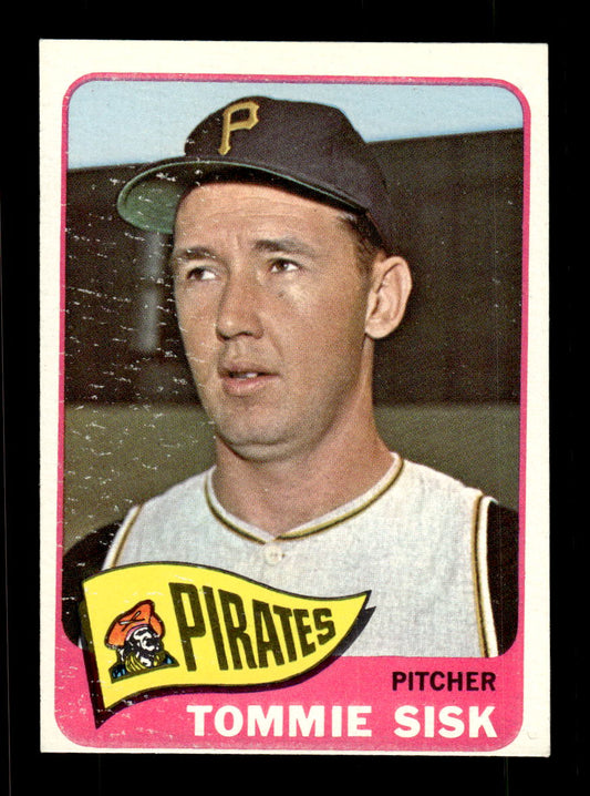 1965 Topps #558 Tommie Sisk Pittsburgh Pirates EXMT CS26015786