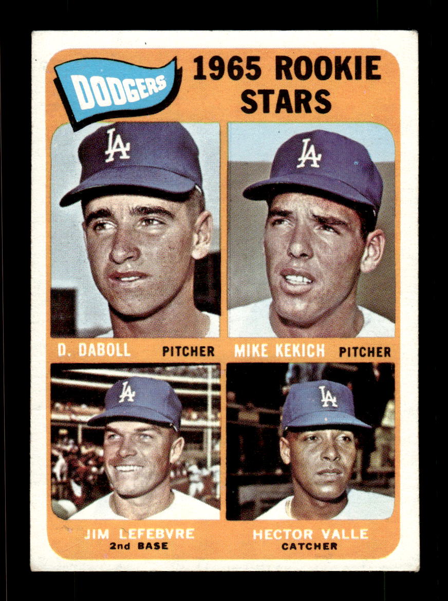 1965 Topps #561 1965 Rookie Stars LA Dodgers EXMT CS26015789