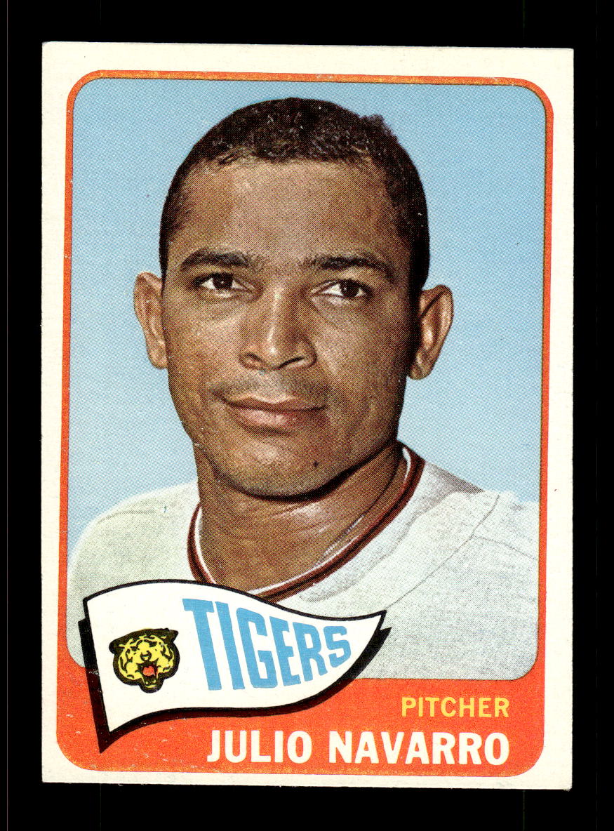 1965 Topps #563 Julio Navarro Detroit Tigers EXMT CS26015791
