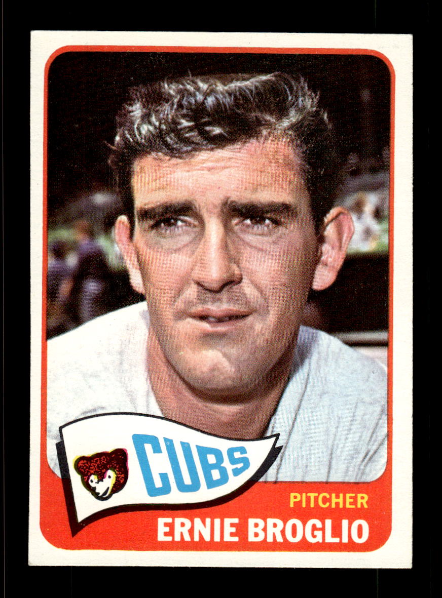 1965 Topps #565 Ernie Broglio Chicago Cubs EXMT CS26015793