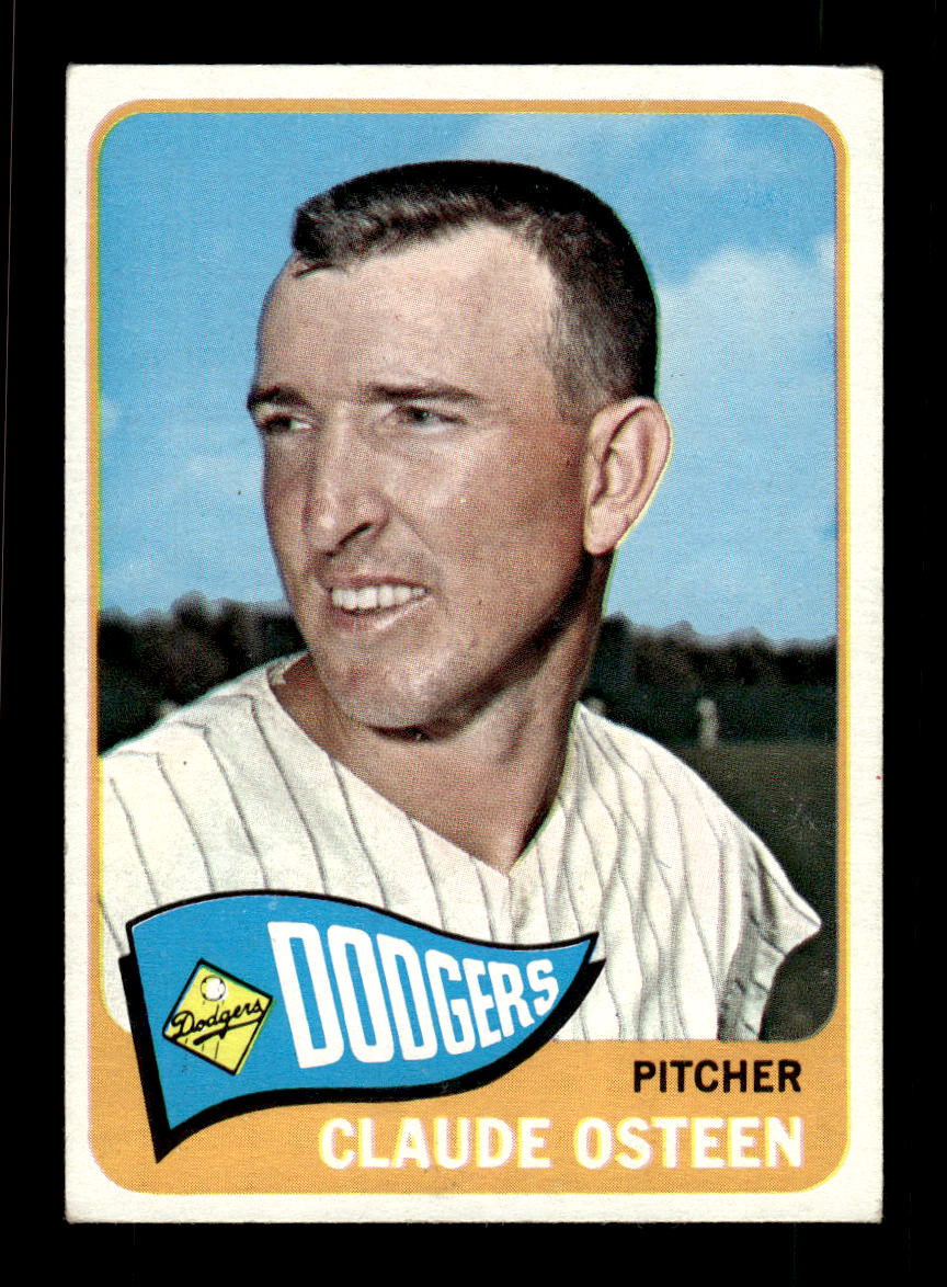1965 Topps #570 Claude Osteen Los Angeles Dodgers EXMT CS26015798