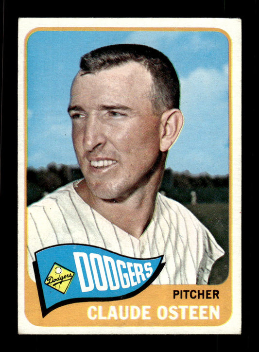 1965 Topps #570 Claude Osteen Los Angeles Dodgers EXMT CS26015798