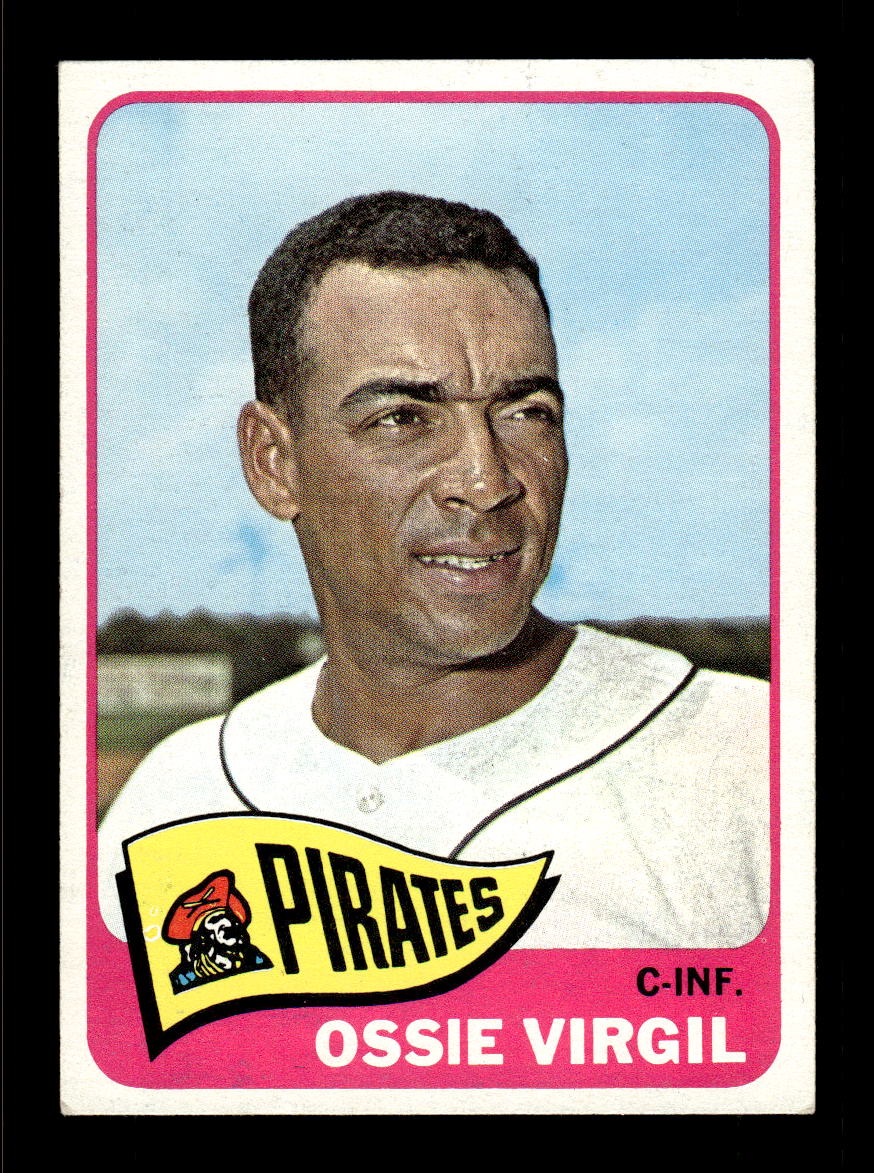 1965 Topps #571 Ossie Virgil Pittsburgh Pirates EXMT CS26015799