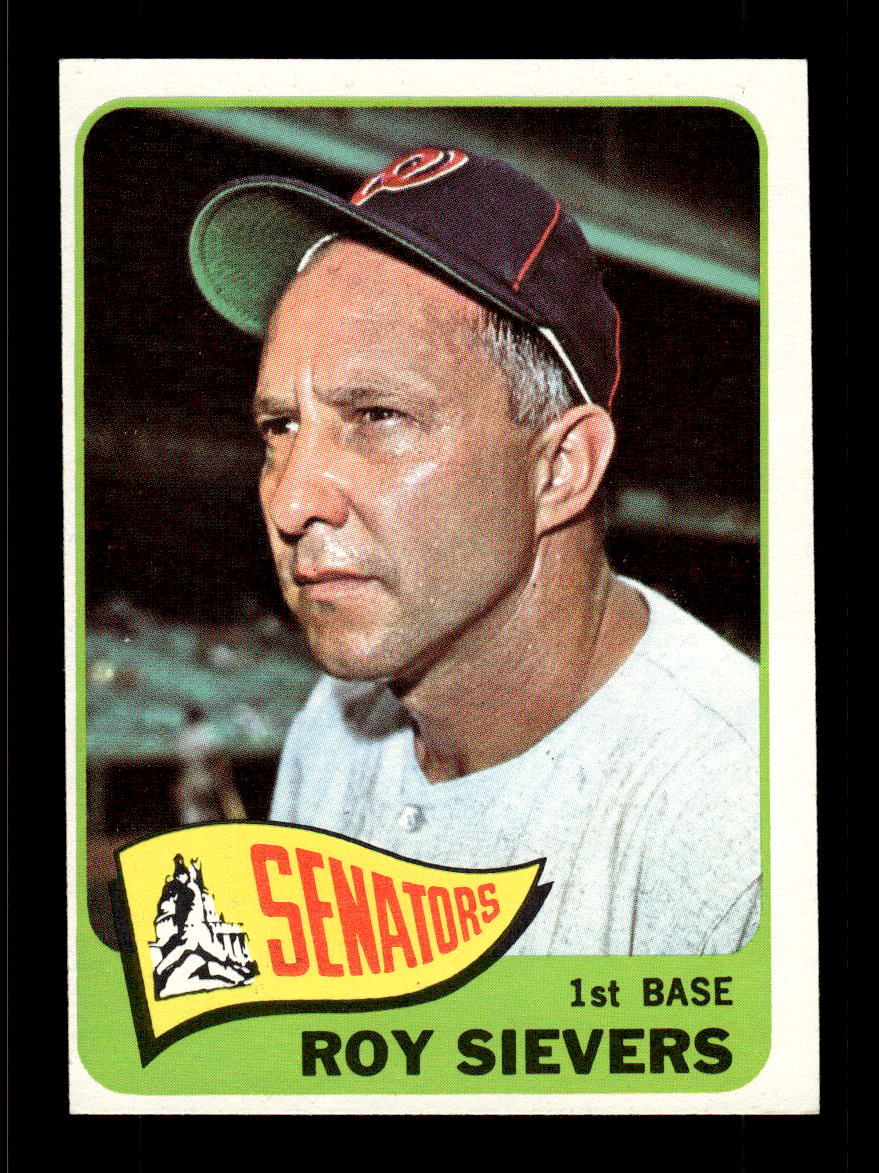 1965 Topps #574 Roy Sievers Washington Senators EXMT CS26015802