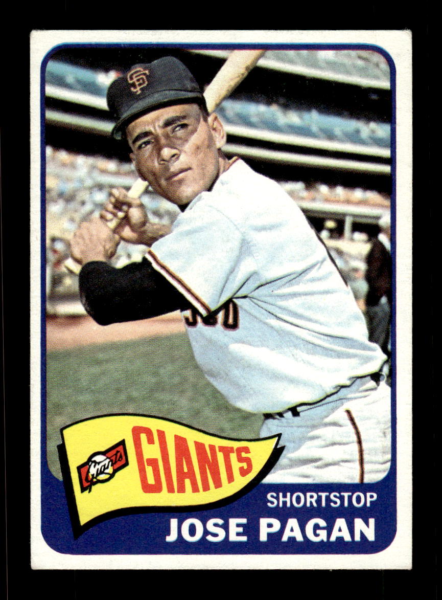 1965 Topps #575 Jose Pagan San Francisco Giants EXMT CS26015803