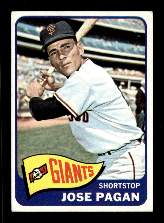 1965 Topps #575 Jose Pagan San Francisco Giants EXMT CS26015803
