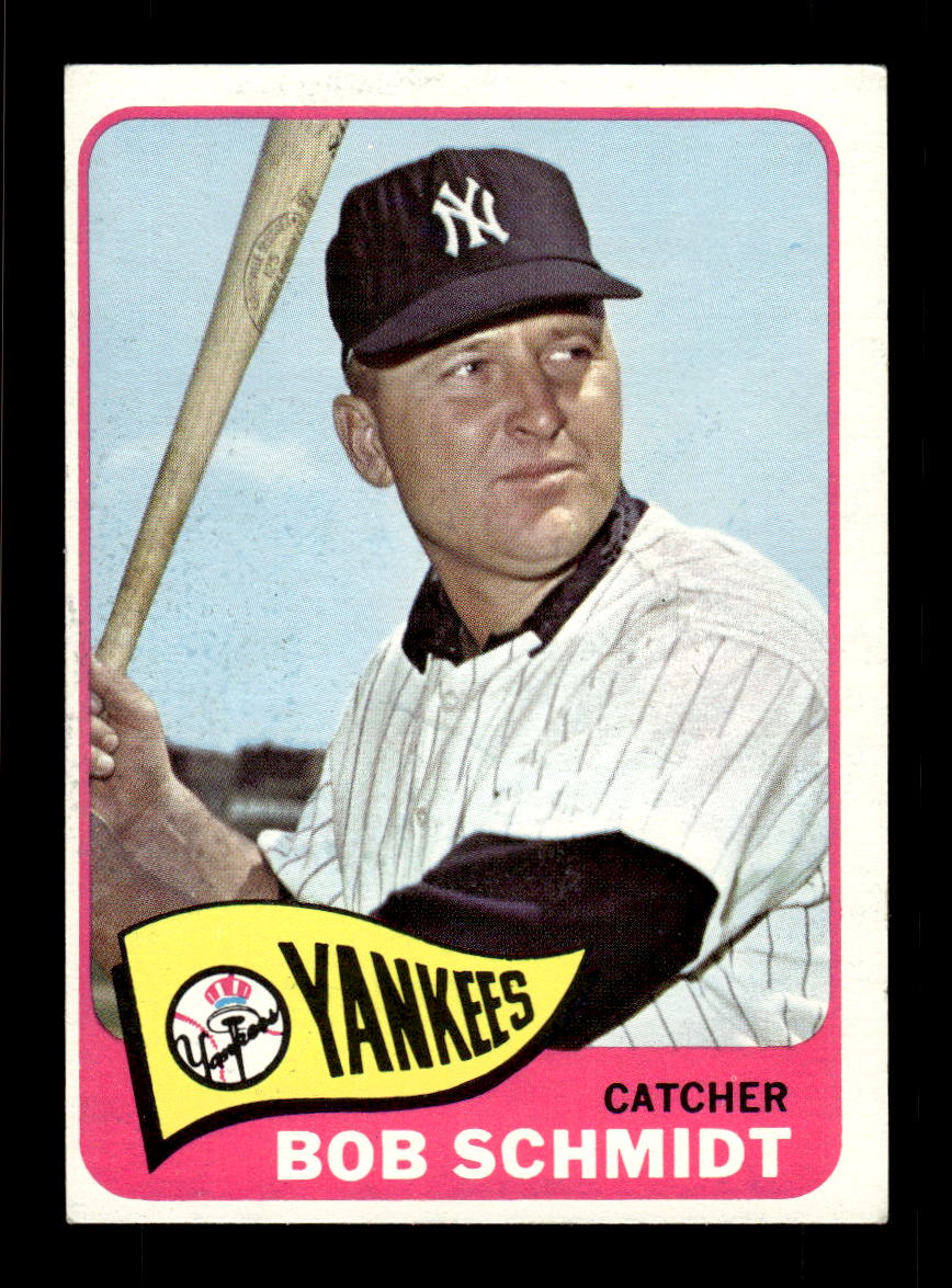 1965 Topps #582 Bob Schmidt New York Yankees EXMT CS26015809